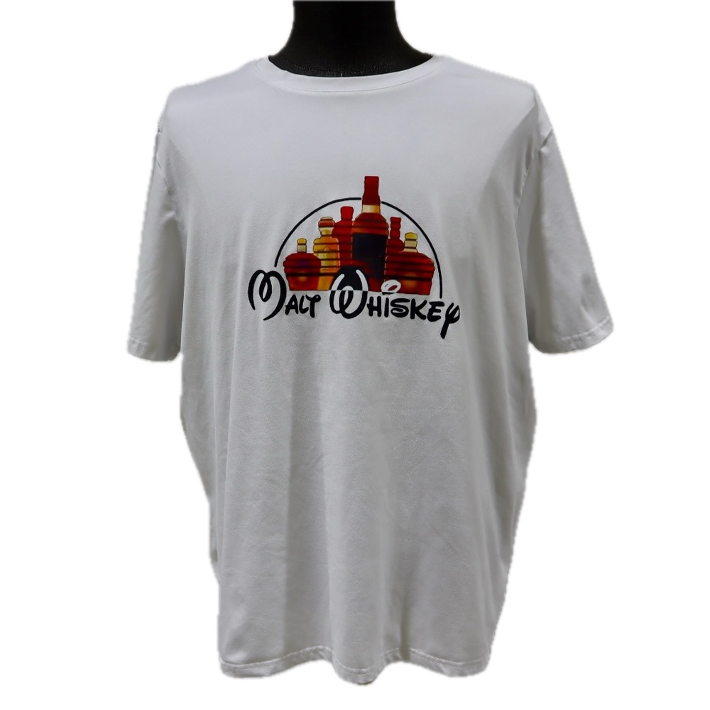 "Malt Whiskey" Men's XL T-Shirt Graphic Tee